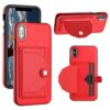 Shockproof Leather Phone Case with Card Holder