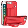 Shockproof Leather Phone Case with Wrist Strap