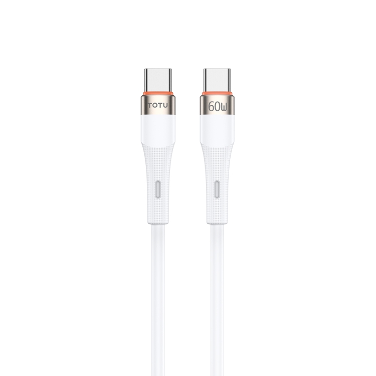 TOTU CB-2 Series USB-C / Type-C to USB-C / Type-C Aluminum Alloy Skin Feel Data Cable