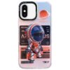 Mechanical Astronaut Pattern TPU Phone Case