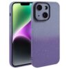 Gradient Starry Silicone Phone Case with Lens Film