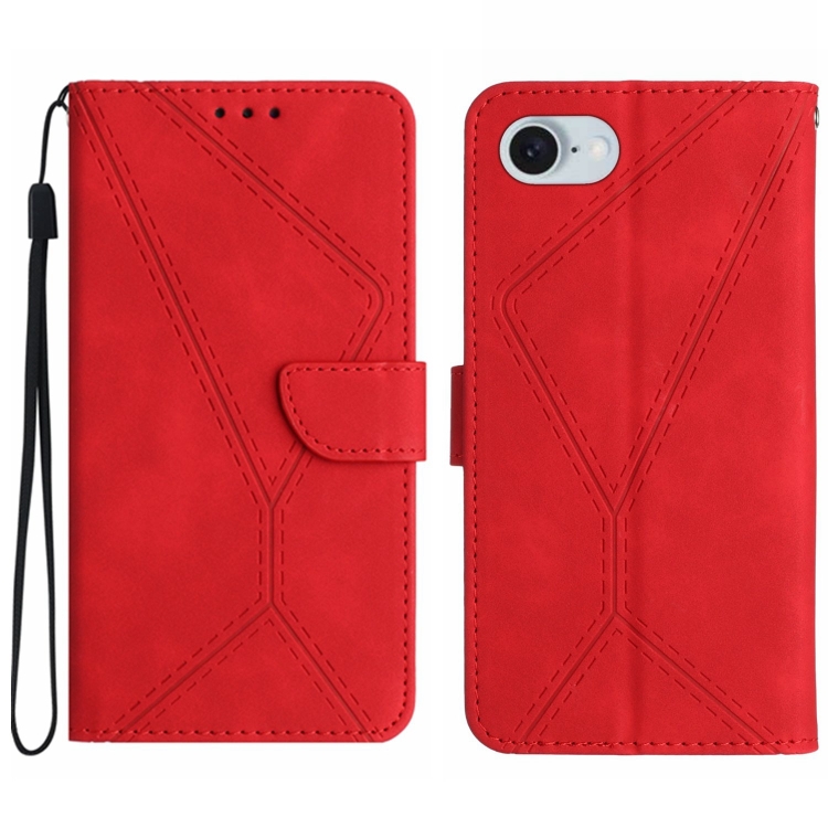 Stitching Embossed Leather Phone Case