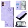 Skin-feel Embossed Leather Phone Case