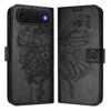 Embossed Butterfly Leather Phone Case