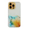 Hollow Marble Pattern TPU Straight Edge Phone Case