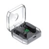 K30 Transparent Capsule Digital Display Touch Control Bluetooth Earphones