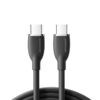 JOYROOM SA29-CC5 100W USB-C/Type-C to USB-C/Type-C Liquid Silicone Fast Charging Data Cable, Length: 1.2m