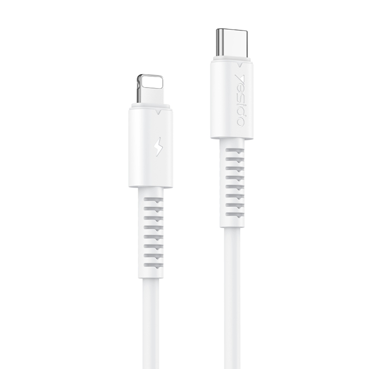 Yesido CA153 PD 20W USB-C / Type-C to 8 Pin Charging Data Cable, Length: 1m