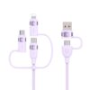 USAMS US-SJ646 U85 2m PD100W 6 in 1 Alloy Multifunctional Fast Charging Cable