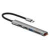5 in 1 USB-C / Type-C to USB-C / Type-C + USB + SD & TF Card Reader