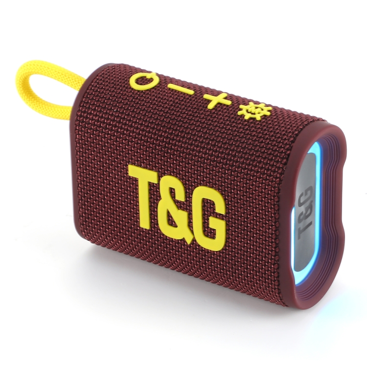 T&G TG396 Outdoor Portable Ambient RGB Light IPX7 Waterproof Bluetooth Speaker
