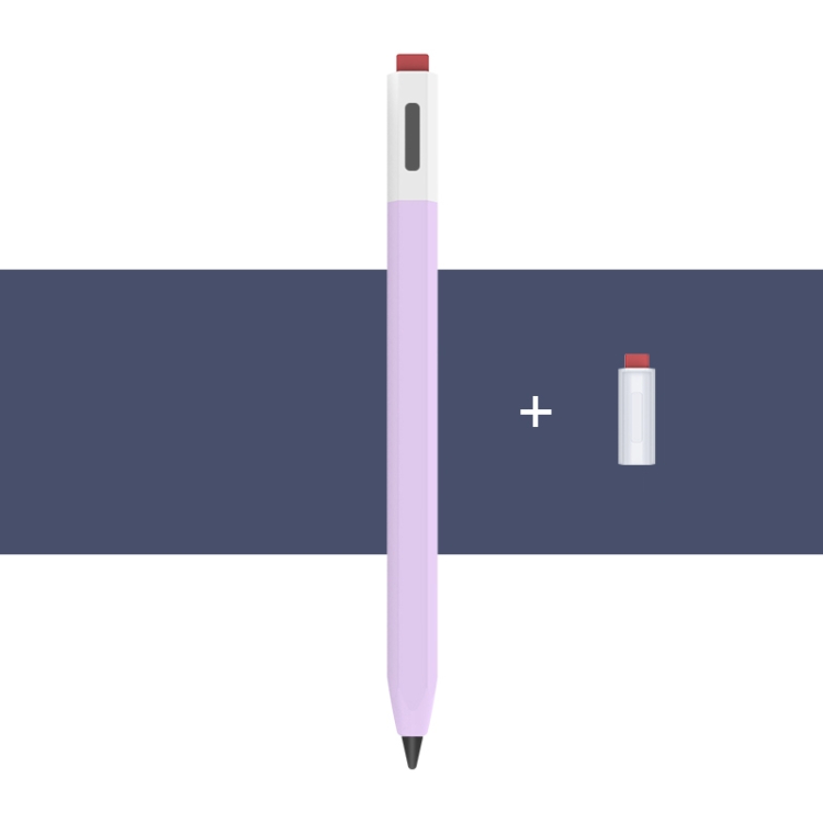 LOVE MEI Retro Style Silicone Protective Pen Case