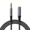 JOYROOM SY-A09 Transsion Series 3.5mm to 3.5mm Female AUX Audio Adapter Cable, Length: 1.2m