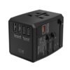 HHT905 PD 65W Dual USB+Dual Type-C Interface Multi-function Universal Travel Conversion Plug