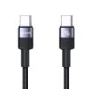 USAMS SJ727 240W USB-C / Type-C to USB-C / Type-C Aluminum Alloy Data Cable, Length: 1.2m