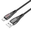 hoco U133 Type-C / USB-C to USB-A Braided Charging Data Cable