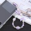 Mobile Phone Anti-lost Luminous Bead Chain Short Lanyard