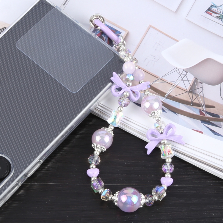 Mobile Phone Anti-lost Luminous Bead Chain Short Lanyard