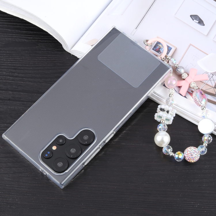 Mobile Phone Anti-lost Bowknot Diamond Ball Short Lanyard