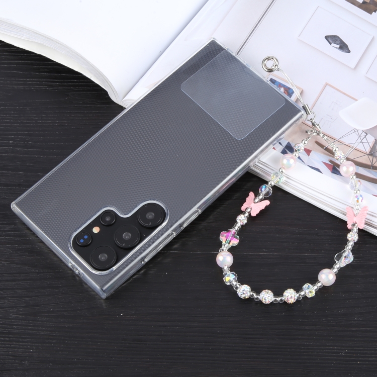 Butterfly Bead Chain Anti-lost Phone Short Lanyard