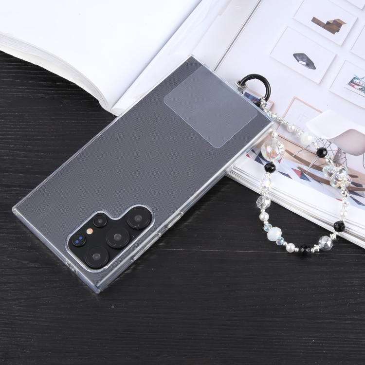 Butterfly Heart Bead Chain Anti-lost Phone Short Lanyard