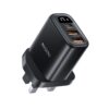 Yesido YC86 17W USB-C / Type-C + Dual USB Digital Display Charger