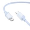 Borofone BX107 60W USB-C / Type-C to USB-C / Type-C Fast Charge Data Cable, Length:1m