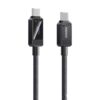 REMAX RC-C069 1.2m 100W Type-C to Type-C Digital Display Braided Fast Charging Cable