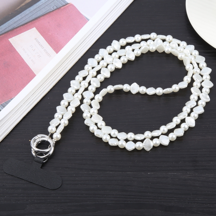 Shell Bead Long Chain Phone Anti-lost Neck Crossbody Lanyard