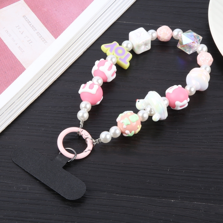 Flying Bird Beads Chain Anti-lost Short Lanyard