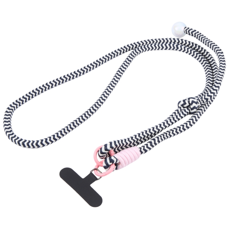 Mobile Phone Anti-lost Big Bead Nylon Long Lanyard