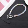 Simple Colorful Beads Chain Anti-lost Short Lanyard