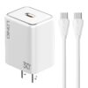 LDNIO A1508C PD30W USB-C / Type-C Fast Charger with 1m Type-C Cable
