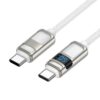 hoco U137 USB-C / Type-C to USB-C / Type-C Line 60W Charging Data Cable with Display