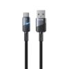 WK WDC-36a Intelligent Power-off 1m 6A USB to Type-C Fast Charging Data Cable