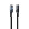 WK WDC-38 Intelligent Power-off 1m PD65W Type-C to Type-C Fast Charging Data Cable