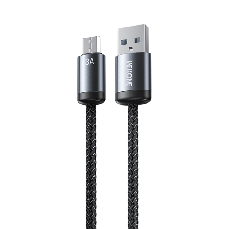 WK WDC-32m Raython Gen2 1m 3A USB to Micro USB Fast Charging Data Cable