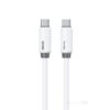 WK WDC-28 Elastic Genuine Silicone 1m PD65W Type-C to Type-C Fast Charging Data Cable