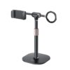 Yesido C297 Dual-use Live Broadcast Desktop Stand Metal Spring Clip / Magnetic Ring