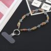 Mobile Phone Anti-lost Gorgeous Bead Chain Short Lanyard