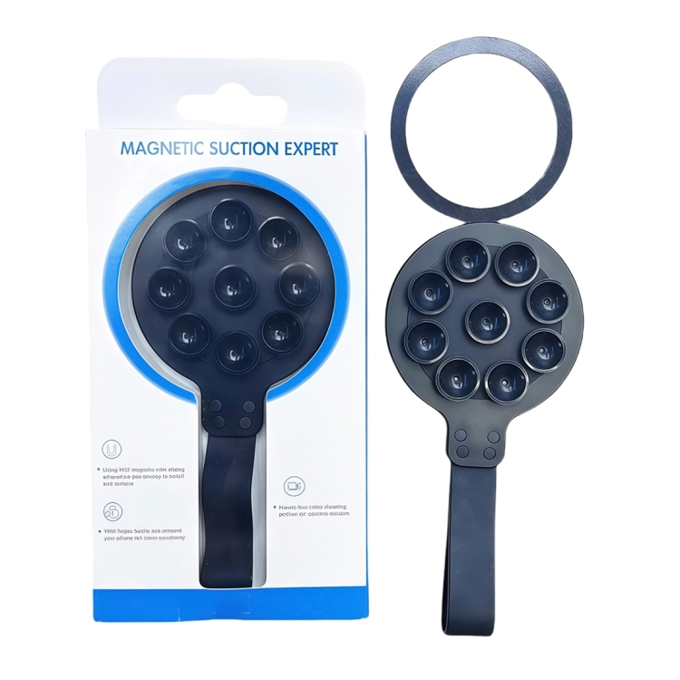 Suction Cup Magnetic Silicone Band Phone Holder