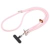 8mm Silver Buckle Adjustable Anti-lost Crossbody Mobile Phone Neck Lanyard