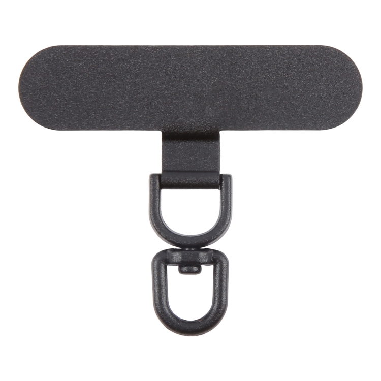 360 Degree Rotation Oval Metal Mobile Phone Lanyard Fixing Gasket