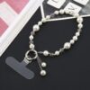 Pearl Short Bracelet Anti-lost Phone Short Lanyard
