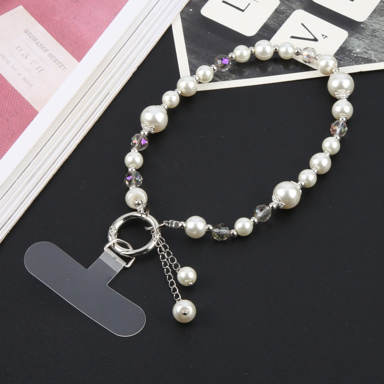 Pearl Short Bracelet Anti-lost Phone Short Lanyard