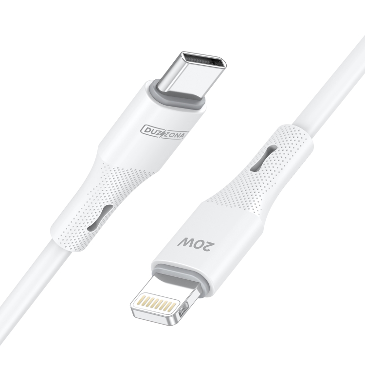 DUZZONA A10 PD20W 480Mbps Type-C to 8 Pin Fast Charging Cable