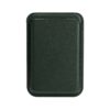 Two Card Slots MagSafe Magnetic Leather Card Bag