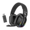 Bluetooth 5.4 Head-mounted RGB Wireless Bluetooth Gaming Headset With Transmitter