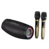 Zealot S87M 80W Portable Outdoor RGB Bluetooth Speaker with Dual Microphones