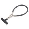 Pearl Silver Metal Buckle Phone Wrist Strap Phone Short Lanyard
